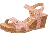 pink wedge shoes canada Rutschfeste Sohle Panama Jack Damen Julia Snake Riemchensandalen, Pink (Rosa B14), 38 EU