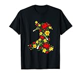 Wales Map Welsh Dragon Daffodils Leeks Cymru St Davids Day T-Shirt