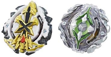 Beyblade Burst Evolution Bey Xcalius X2 and Yegdrion Y2, Multicolour (Hasbro European Trading B.V E1065)