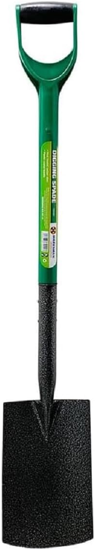 Garden Border Digging Spade - Made From Strong Carbon Steel | Ideal Hand Tool For Weeding, Snow Cleaning & Gardening | Long Life - Strong, Durable, Long Lasting & Rust Resistant