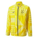 PUMA Herren Slim Jackets Borussia Dortmund Fußball-Trainingsjacke für Herren M Cyber Yellow