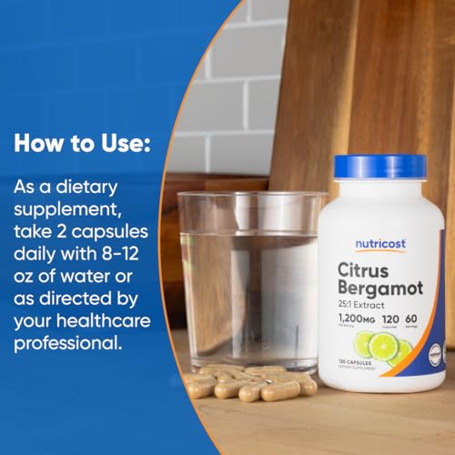 Nutricost Citrus Bergamot Capsules