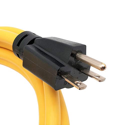 Parkworld 885729 NEMA 6-15 Extension Cord 6-15P to 6-15R (T Blade Female Also for 6-20R Adapter) 250V, 20A, 5000W (25FT)