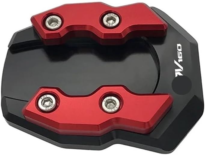 Motorcycle Foot Plate Pad for ADV 160 2021 2022 2023 ADV160 Motorcycle CNC Aluminum Kickstand Side Stand Plate Pad Enlarge Extension