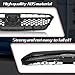 Hbzxqp 91121VA070 2015 WRX Front Bumper Grill Compatible with Subaru WRX 2015 2016 2017 Upper Grille Black