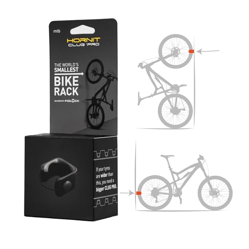 Support de vélo mural CLUG PRO pour éviter les chutes et libérer de l'espace au sol