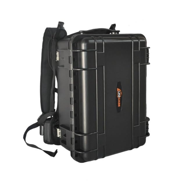 Image of UNICASE Heavy Duty Waterproof Protective Hard Shell Plastic Pelican case for Drones, Cameras & Accessories and Electronic Equipment�s Carry Case Empty (UW4521-BP)