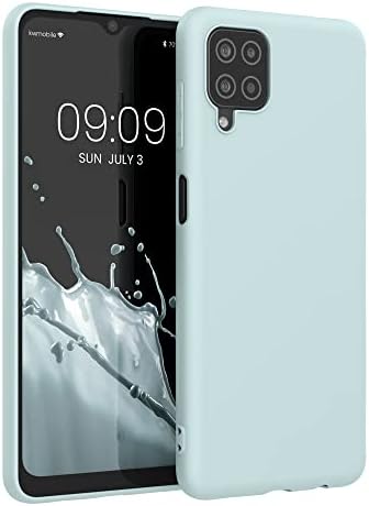 kwmobile TPU Case Compatible with Samsung Galaxy A12 - Case Soft Slim Smooth Flexible Protective Phone Cover - Fruity Orange