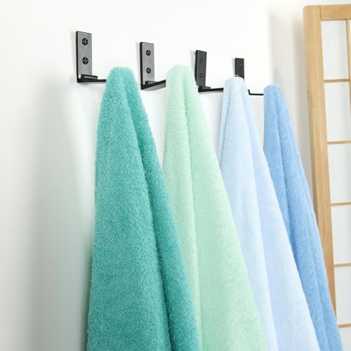 Image of Aynoo Folding Coat Hook, 2PCS Folding Wall Hooks,Metal Heavy Duty Metal Coat Towel Hooks, 2 Pack