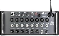 Behringer X AIR XR16 16-Eingangs-Digitalmixer Für iPad/Android-Tablets Mit 8 Programmierbaren Midas-Vorverstärkern, 8 Line-Eingängen, Integriertem WiFi-Modul und USB-Stereorecorder