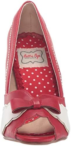 Bettie Page BP403-MARGIE Pump, red, 11 M US | Image 1
