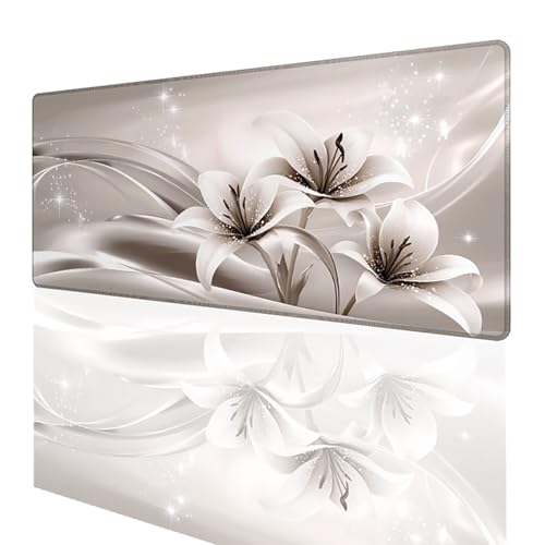 Tapis de souris XXL antidérapant grand format haute précision pour gaming et bureau