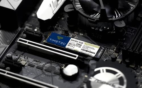 Timetec 256GB SSD 3D NAND SATA III 6Gb/s M.2 2280 NGFF 128TBW Read Speed Up to 550MB/s SLC Cache Performance Boost Internal Solid State Drive for PC Computer Laptop and Desktop (256GB) - 4