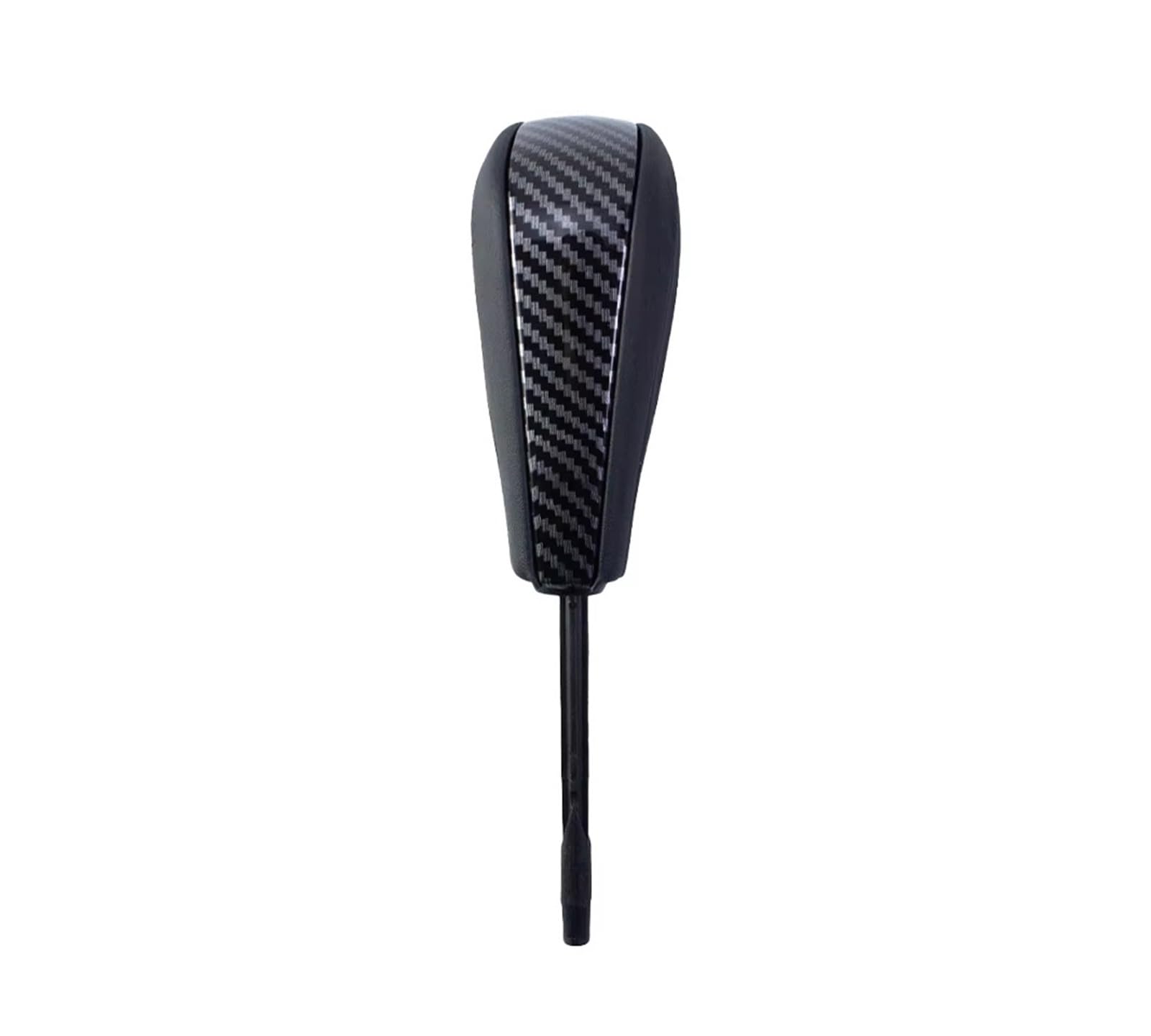 Ouvecr Carbon Fibre Car Shift Gear Knob Handle For Bmw For E39 /46/53/60/61 /63/64 /83/81 /82/87 /90/91 /92/93 Automatic Car Gear Shift Knob Gear Shift Cover(Carbon Fibre)