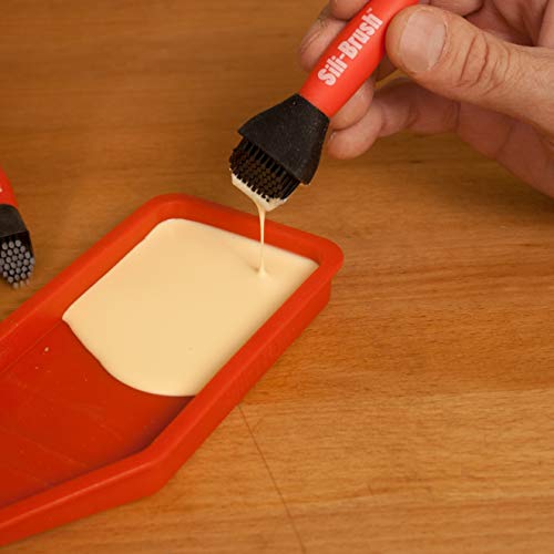 Sili NonStick Silicone Glue Brush Wood Glue Applicator Kit Silicone