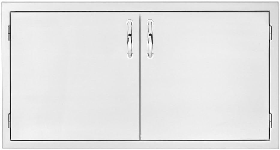36" North American Stainless Steel 2-Drawer Dry Storage Pantry & Access Door Combo - SSDP-36AC