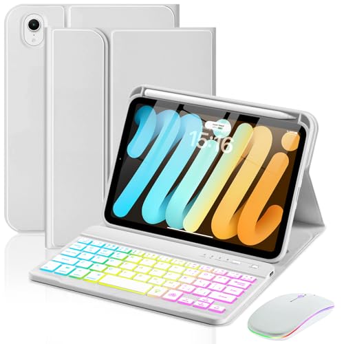 Amazon.co.jp: EAMPANG キーボードマウス付きケース iPad mini 7th(A17