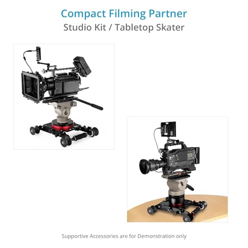 Image of Proaim Fusion Camera Dolly Slider with Track Ends for Film & Video