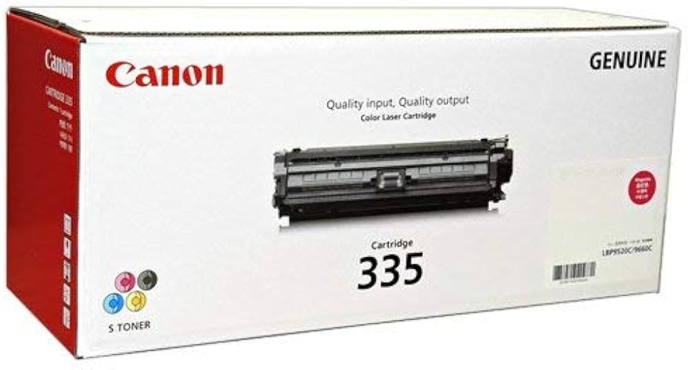 Amazon | CANON 国内純正トナーカートリッジ335 マゼンタ CRG-335MAG(T