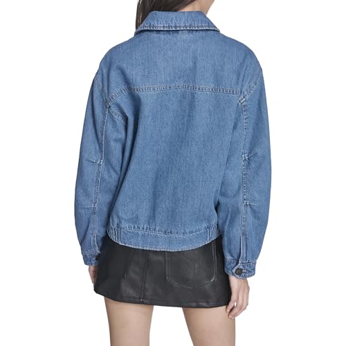Image of Levi's Women's Relaxed Fit Cotton Bomber Jacket