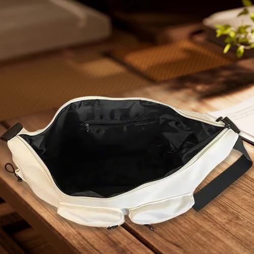 Retro Waterproof Canvas Messenger Bag | Casual Daily Use with Multiple Pockets -New Large Capacity Crossbody Shoulder Bag2