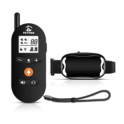 Dog Training Collar with Remote - Rechargeable Dog Shock Collar, Ecollar Dog Training Collar, w/3 Training Modes Beep,Vibration & Shock, Up to 1000Ft, 0-15 Shock Levels,IP67 Waterproof for Small Dogs