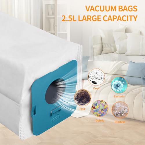 14 Stück Staubsauger Beutel für Samsung Bespoke Jet VCA-ADB95,Für Samsung Bespoke Jet VCA-ADB9 Filterbeutel-Ersatzteilset,Samsung Bespoke Jet Zubehör