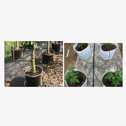 50 Stück Bewässerungs-Tropfer-Sprinkler, 3/5 mm Schlauchpfeil Tropfbewässerung Strahler Mikro-Tropfer-Sprinkler Tropfen