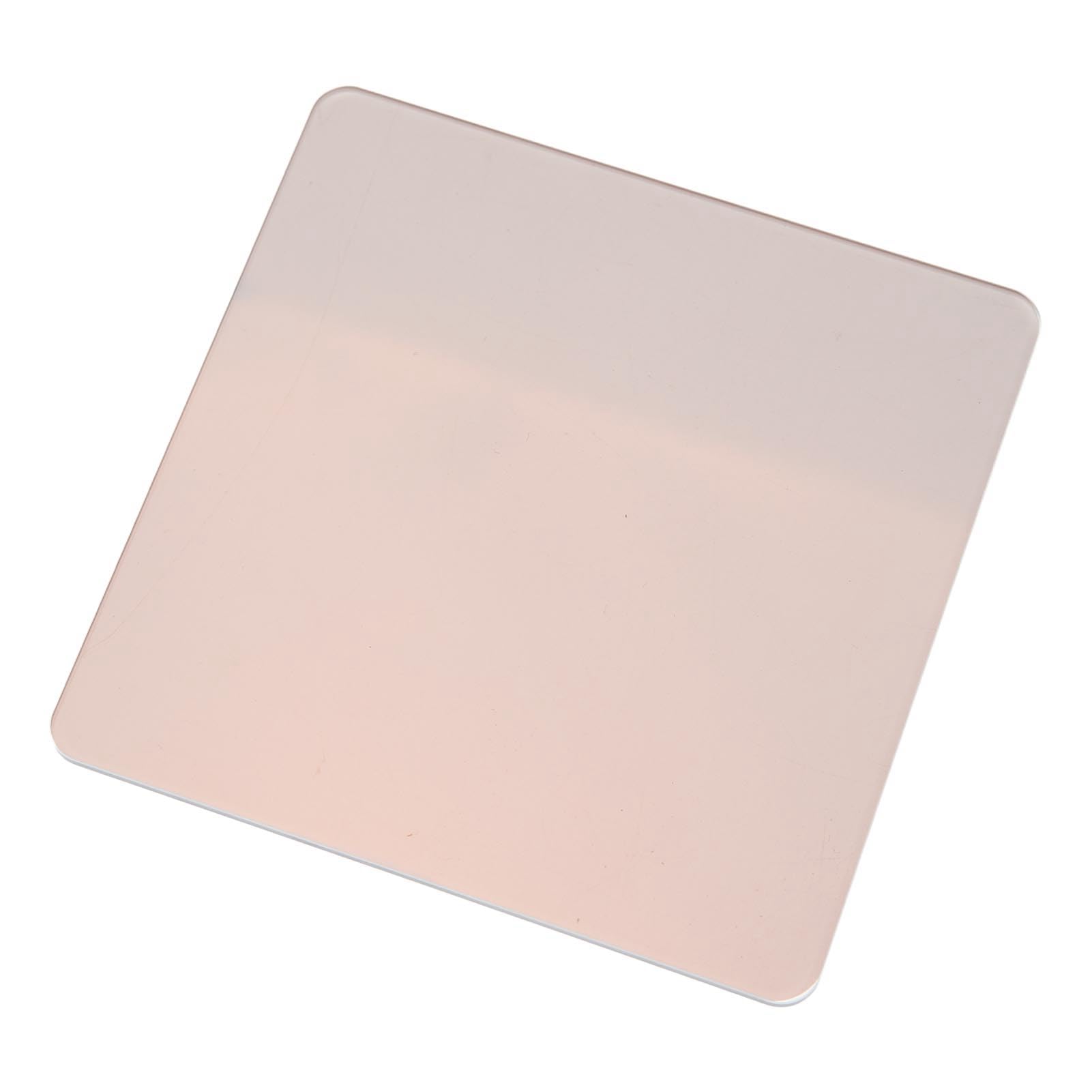 Kit Filtro Esposizione 100x100mm, Filtro ND Quadrato 100x100mm, Filtro a densità Neutra con Rivestimento Multistrato per Fotografia Spessore 2 Mm (ND2)