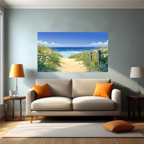 Calcomanías de pared playas autoadhesivas vinilo decorativo casa 2