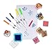 PAW Patrol Coloring Stamper and Activity Set, Mess Free Craft Kit for Toddlers and Kids, Drawing Art Supplies Included Sketch Book, 6 Color Markers, 3 Foam and 4 Wooden Stampers