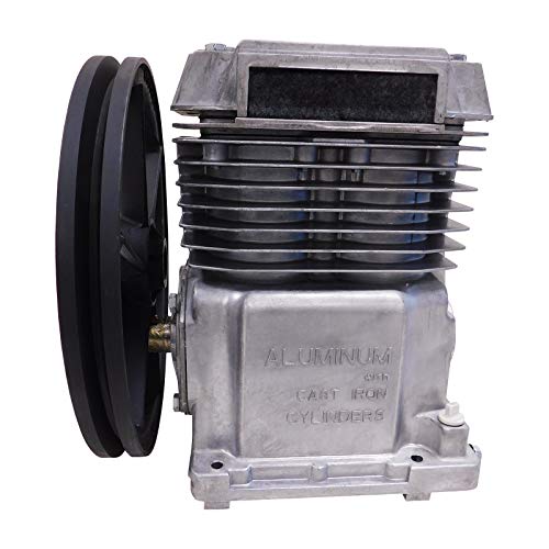 DDL New Single Stage Aluminum CRANKCASE AIR Compressor Pump 5HP,HB165Y,10.3 SCFM @ 90 PSI 12.3 SCFM @ 40 PSI,