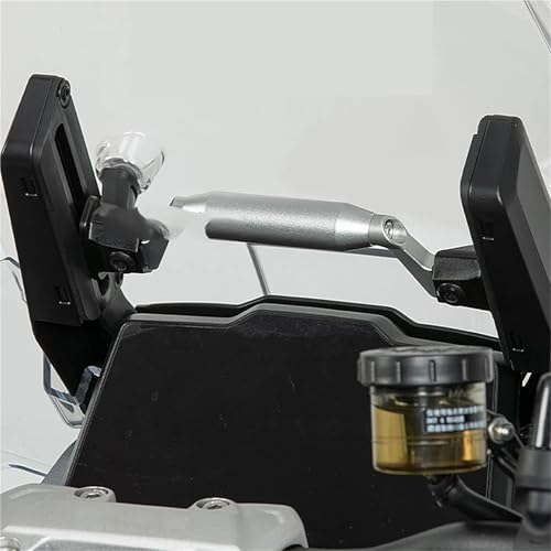 Support de plaque de navigation GPS Tiger 1200 GT Pro 2023 noir 22mm - 2