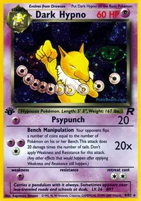 Pokemon - Dark Hypno (9) - Team Rocket - Holo