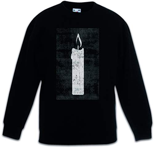 Sweat-shirt enfant de qualité supérieure motif Tarot bougie blanche