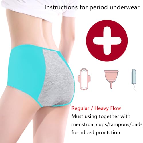 Demifill Teens Cotton Briefs Underwear Girls Period Underwear Soft Panties For Teens2