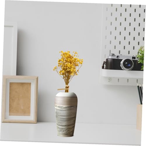 Ramo de 5 flores de Gypsophila secas para decoración miniatura 7