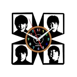 EVEVO Beatles Horloges Murales Disque Vinyle Disques Vinyliques Horloges Murales Vinyle Record Mur l’horloge Créatif… - Les Beatles, Paul McCartney, John Lennon, RIngo Starr, George Harrison