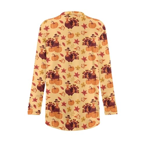 Image of Fall Maple Leaf Cardigan Sweaters for Women Long Sleeve Cardigan Soft Drape Open Front Dusters V-Neck Jackets Dressy