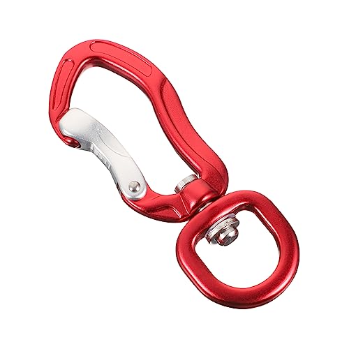 Parliky Keychain Rings Chain Quick-Hanging Buckle Practical for Camping Hiking Mountaineering Made of Aluminum