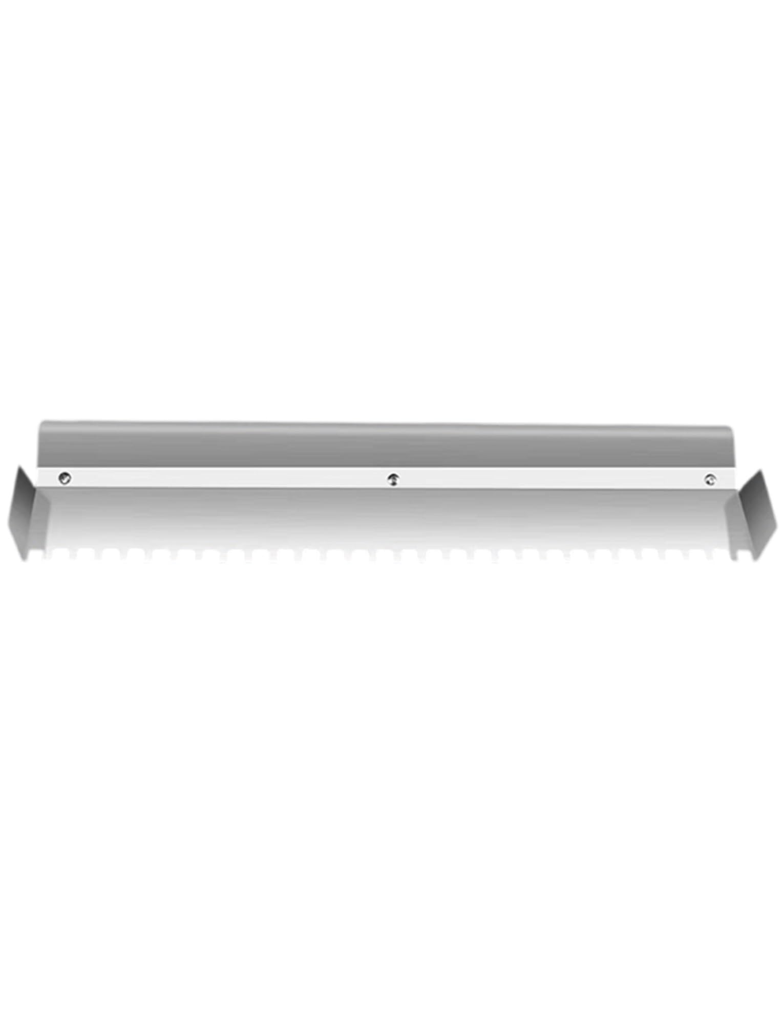 Llana grande for azulejos, llana dentada, peine for mortero de 60 cm (2 pies) a 90 cm (3 pies), llana cuadrada grande dentada de acero inoxidable for una aplicación rápida y uniforme del adhesivo en e