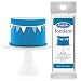 Satin Ice Blue Fondant, Vanilla, 4.4 Ounces