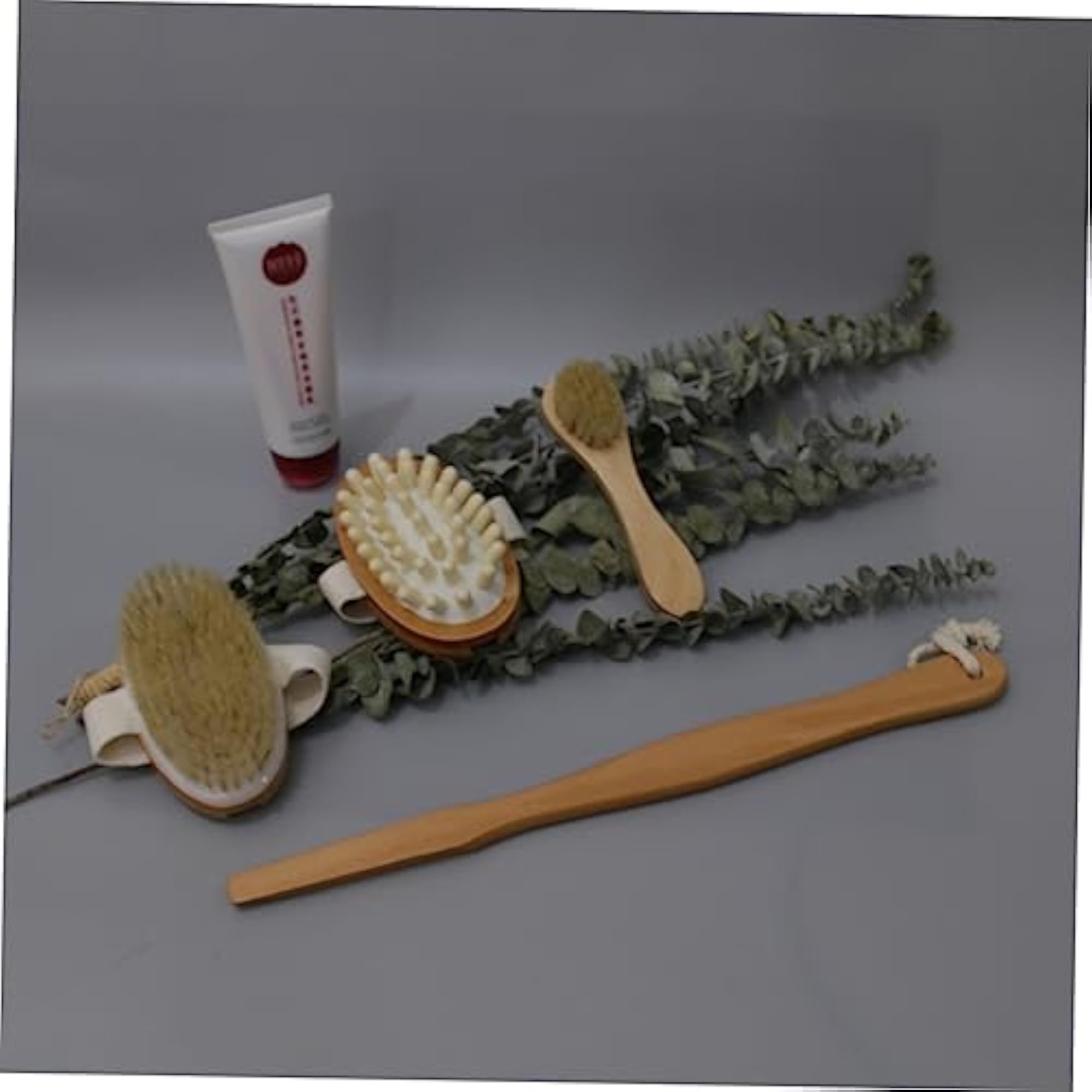 4pcs Bath Brush Set for Soft Exfoliating