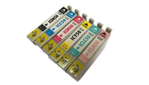Amazon.co.jp: EPSON(エプソン) IC6CL50 6色セット 純正互換インク