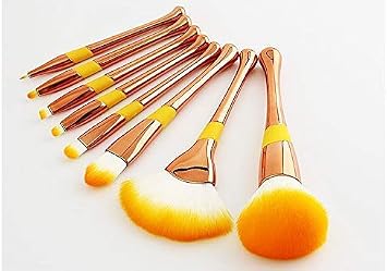 Makeup Brushes Professional Set of 8 Premium Natural Beauty Brushes Foundation Concealer Blush Lip Face Eyeshadow Brush Kit for Women Girls