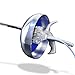 FEFOSAEP Fencing Body Cord - 3-Prong Epee Body Cord - Fencing Epee Body Cord with Transparent Cable Plugs (Set of 2)