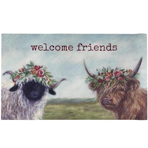 Primitives-by-Kathy-Welcome-Friends-Rug Primitives by Kathy Welcome Friends Rug