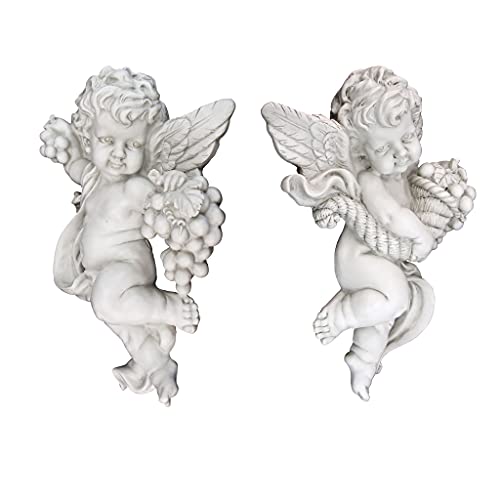 Design Toscano SH9715239 Cherub Harvest Wall Sculptures thumb #5