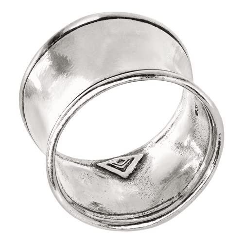 Silpada 'Hammered Cuff' Ring In Sterling Silver, Size 8, Size 8 #TOP1