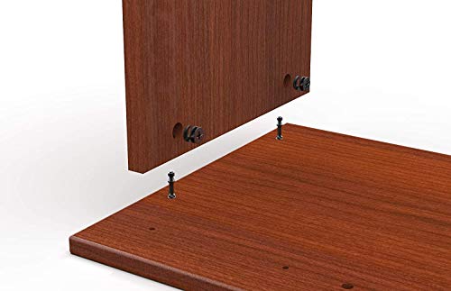 Aquatic Fundamentals 75-90 Gallon Aquarium Stand with Storage, Double Door Front Access, Serene Cherry, 36751-68-AMA